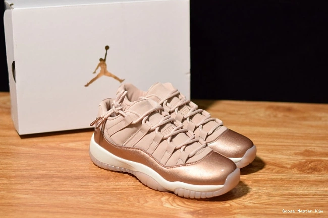Jordan 11 Low Gold Air Rose AH7860-105 GS 0611